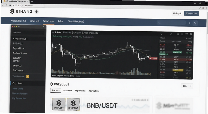 币安币币交易BNB/USDT页面预览图