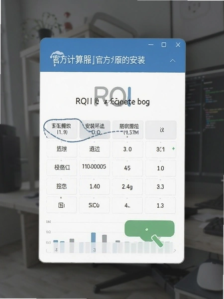 ROI计算器官方原版安装包界面