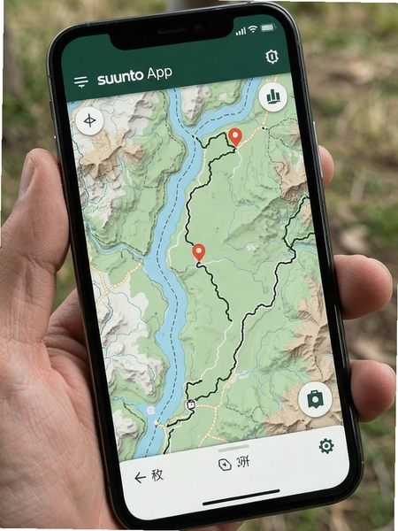 Suunto App����·�߹滮��ͼ����