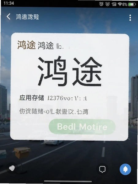 鸿途 应用存储占用 截图