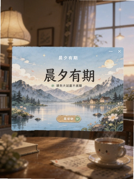 晨夕有期安装界面