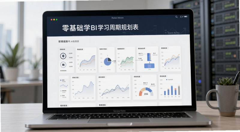 零基础学BI学习周期规划表预览图