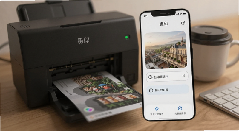 极印照片打印机APP连接界面图