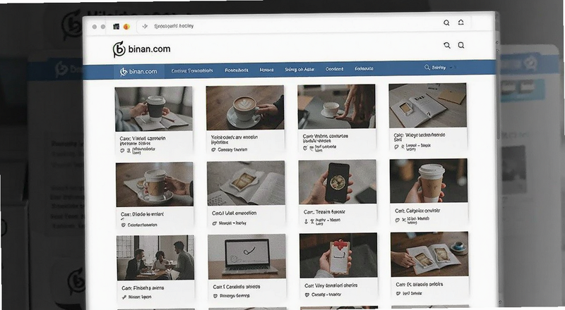 binan.com页面内容栏目展示预览图