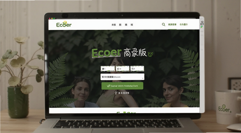 Ecoer商家版登录界面预览图