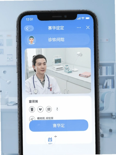 赛华佗APP场景模拟问诊界面预览图