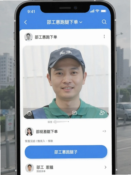 邵工惠跑腿下单页面预览图