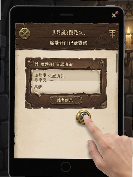 魔匙开门记录查询页面