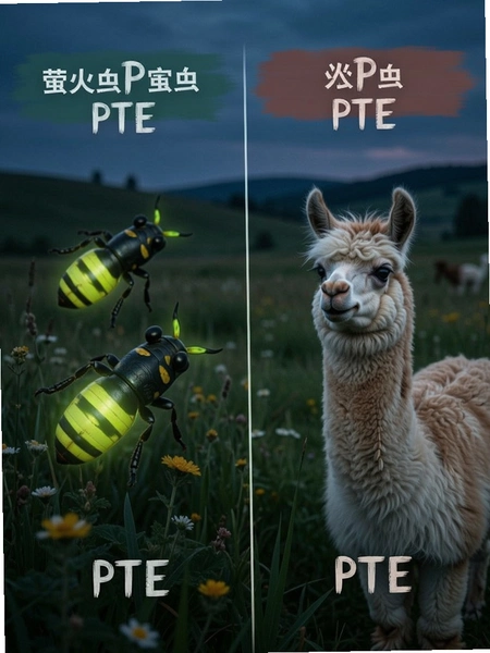 萤火虫PTE和羊驼PTE对比