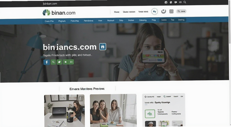 binan.com网站首页界面预览图