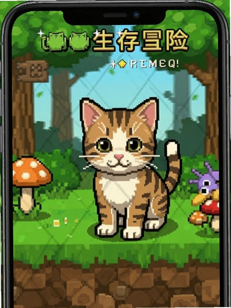 小猫咪生存冒险低配手机运行画面