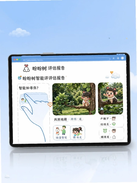 盼盼树智能评估报告页面