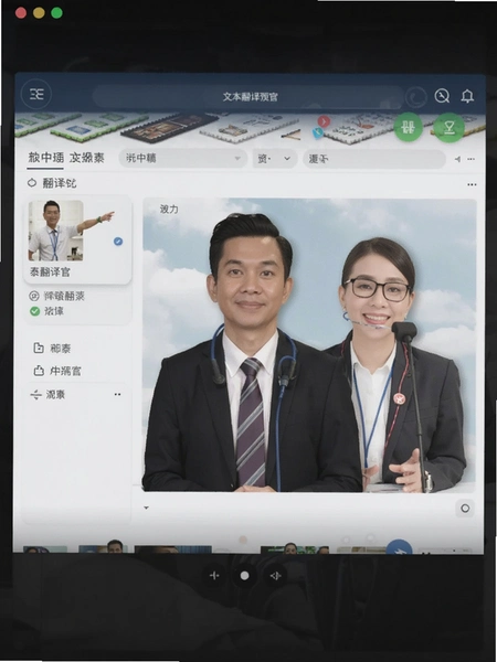 中泰翻译官文本翻译界面预览图