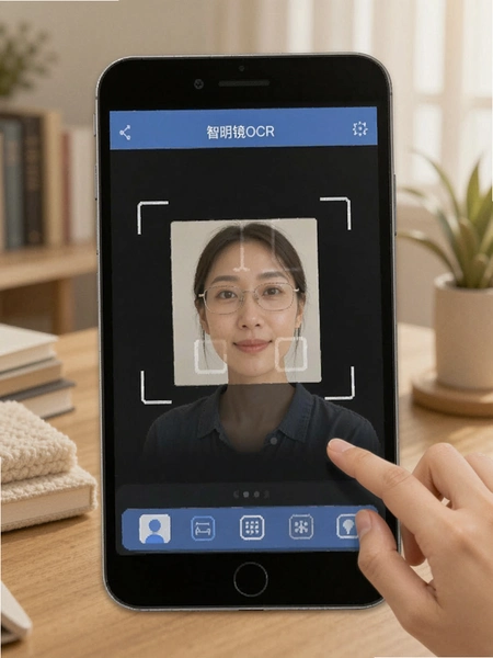 智慧明镜OCR识别界面