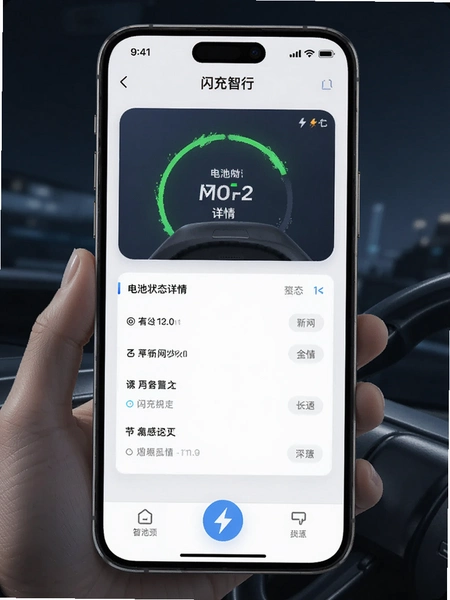 闪充智行app电池状态详情页预览图