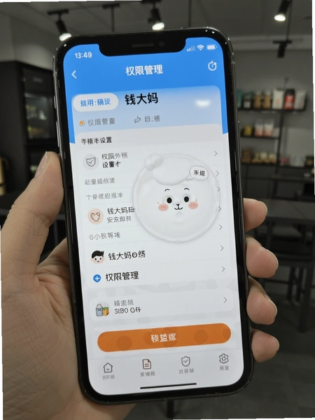 Ǯ����APP����ҳ��Ȩ�޹�������