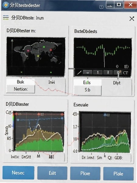 �ֱ�DBtester�����������ͼ