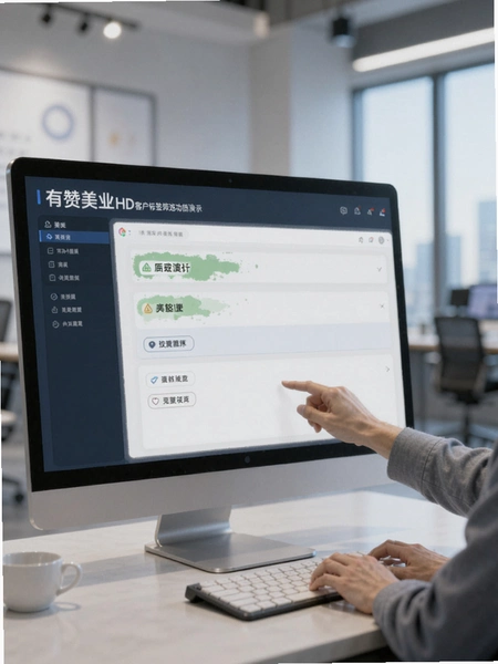 有赞美业HD客户标签筛选功能演示
