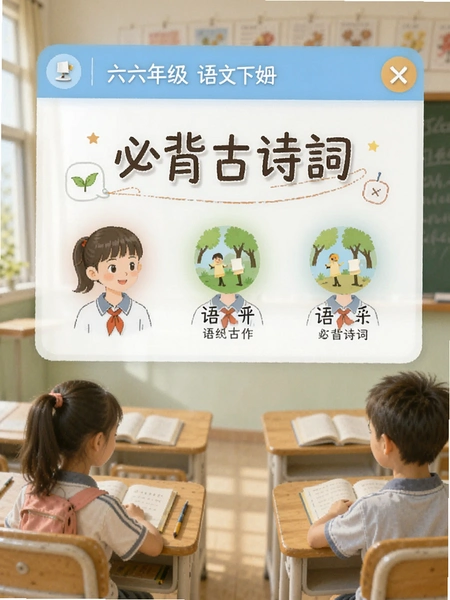 ���꼶�����²�ر���ʫ��ѧϰ����