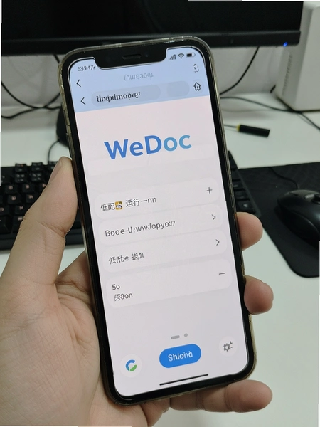 WeDoc�����ֻ����н���