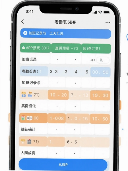 ���ڱ�APP�Ӱ��¼�빤�����Ԥ��ͼ