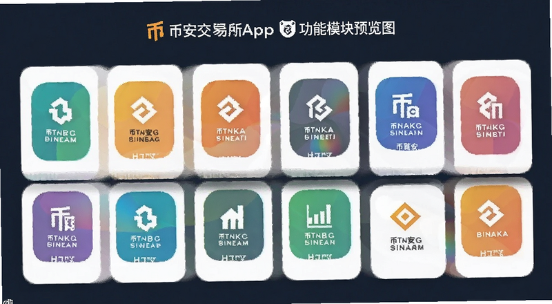 币安交易所App功能模块展示预览图||alt=