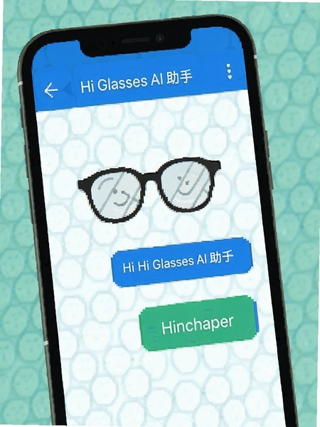 Hi Glasses AI���ֶԻ�����ʾ��ͼ