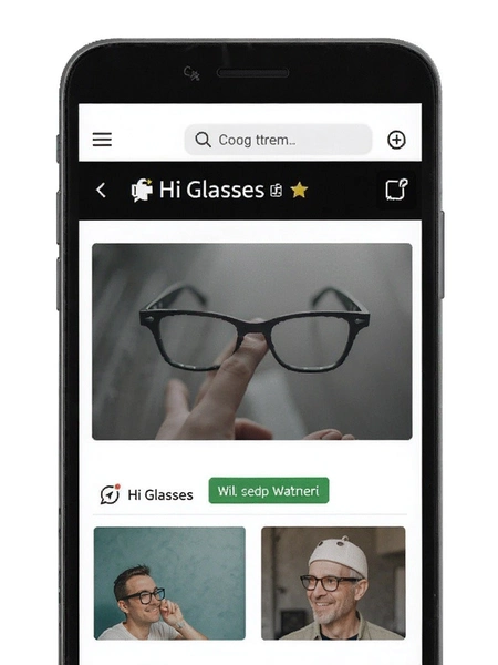 Hi Glasses�ٷ�����ҳ���ͼ