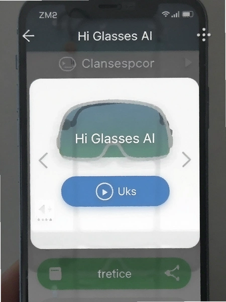 Hi Glasses AI���빦�ܽ����ͼ