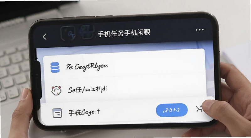 闪电结兼职手机任务列表页面预览图