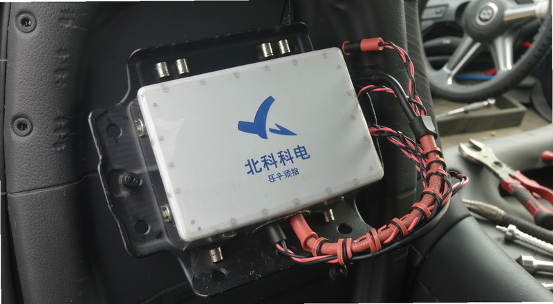 公务车北斗终端安装接线实拍预览图