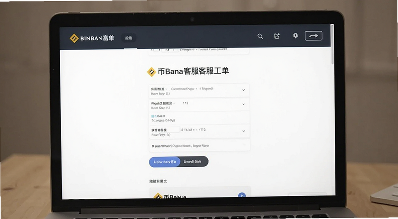 币安客服工单提交页面预览图