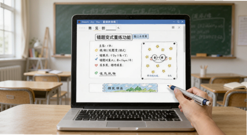 错题变式重练功能截图预览图