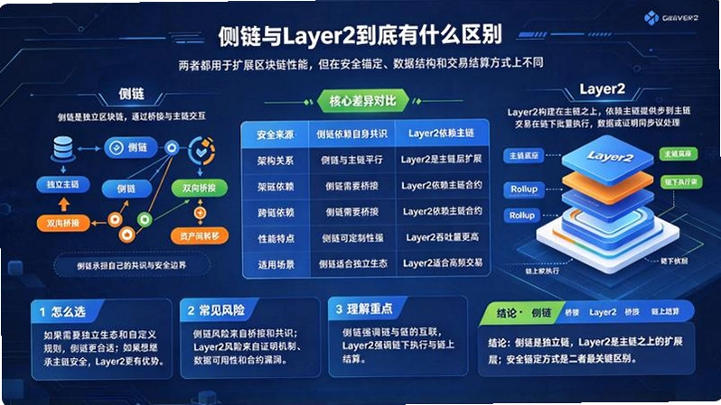 侧链与Layer2到底有什么区别:搞懂扩容方案的核心差异截图 侧链与Layer2到底有什么区别:搞懂扩容方案的核心差异截图