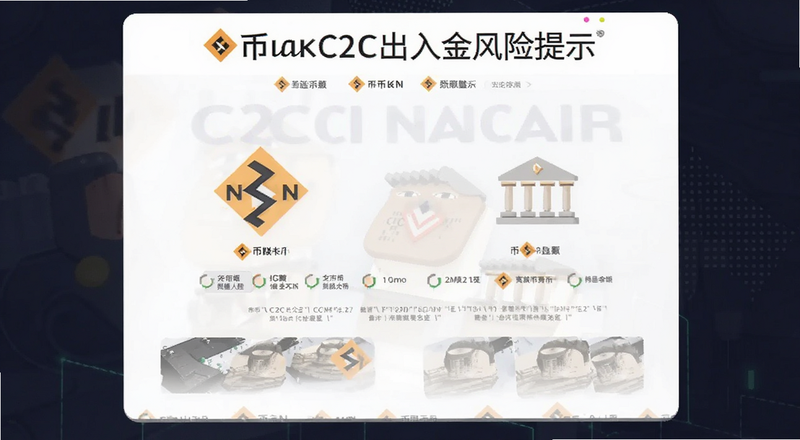 币安C2C出入金风险提示图