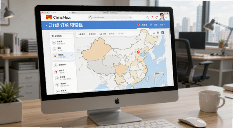 china haul订单跟踪页面预览图