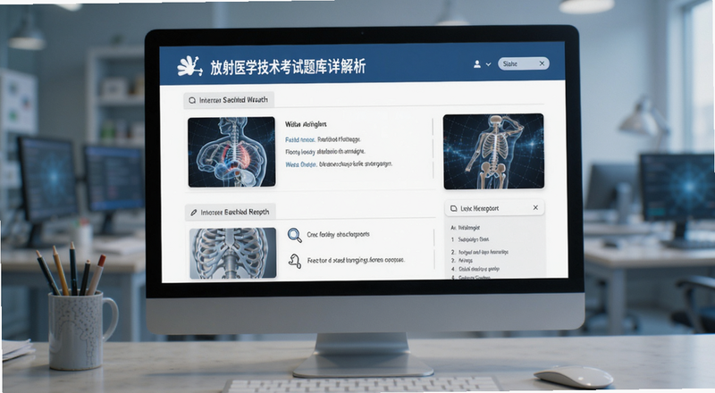 放射医学技术考试题库解析详情页预览图