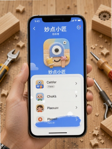 妙点小匠App隐私权限管理界面