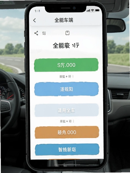 全能车主端接单界面截图