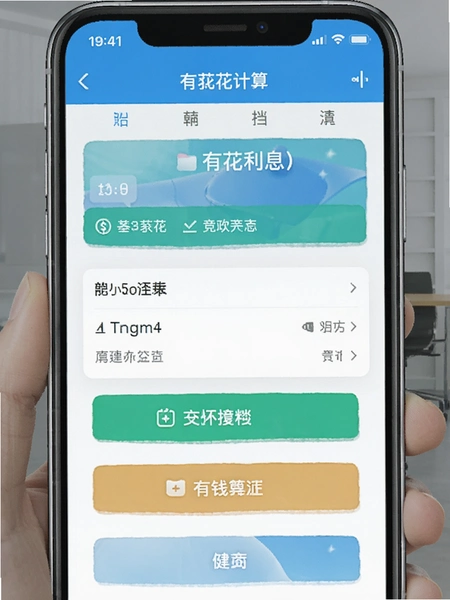 ��Ǯ����Ϣ����ҳ��ʾ��ͼ