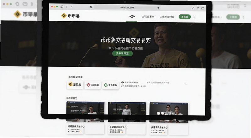 币安交易所中文官网首页界面预览图