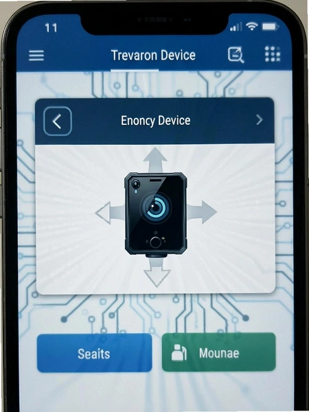 Trevaron绑定设备界面