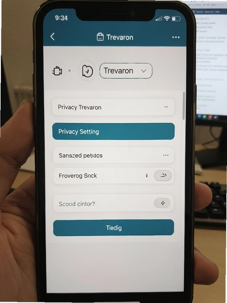 Trevaron隐私设置页面