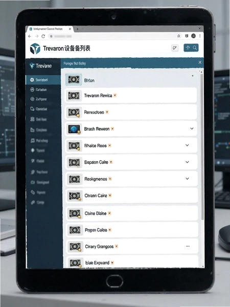 Trevaron设备列表页预览图