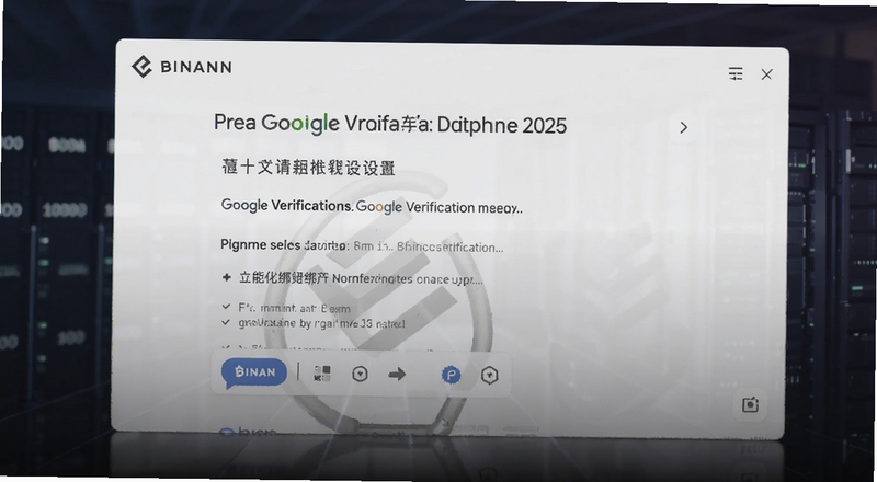 币安2025安全设置谷歌验证器绑定预览图