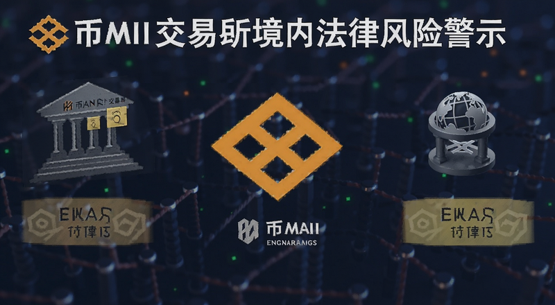 币安交易所境内法律风险警示图