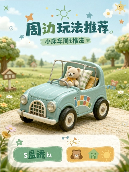 小床车周边玩法推荐界面