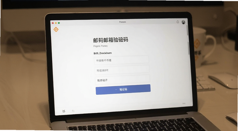 币安注册邮箱验证码填写界面预览图