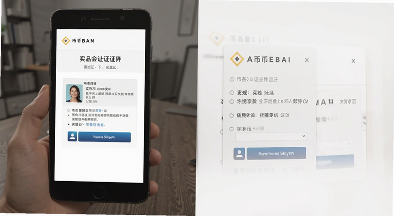 币安实名认证证件上传页面预览图