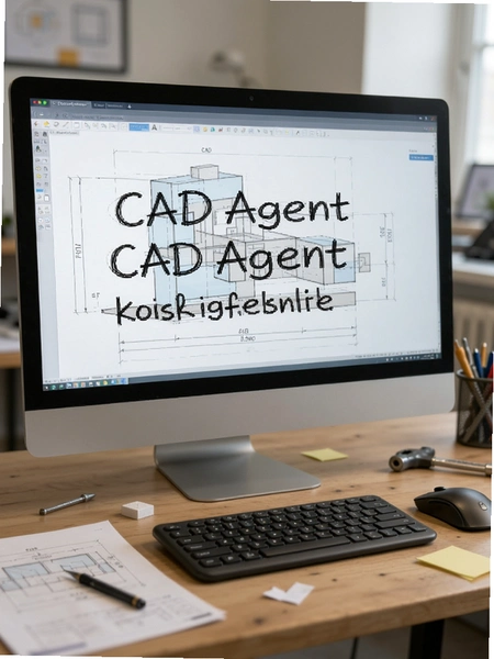 CAD Agent文字生成图纸操作流程